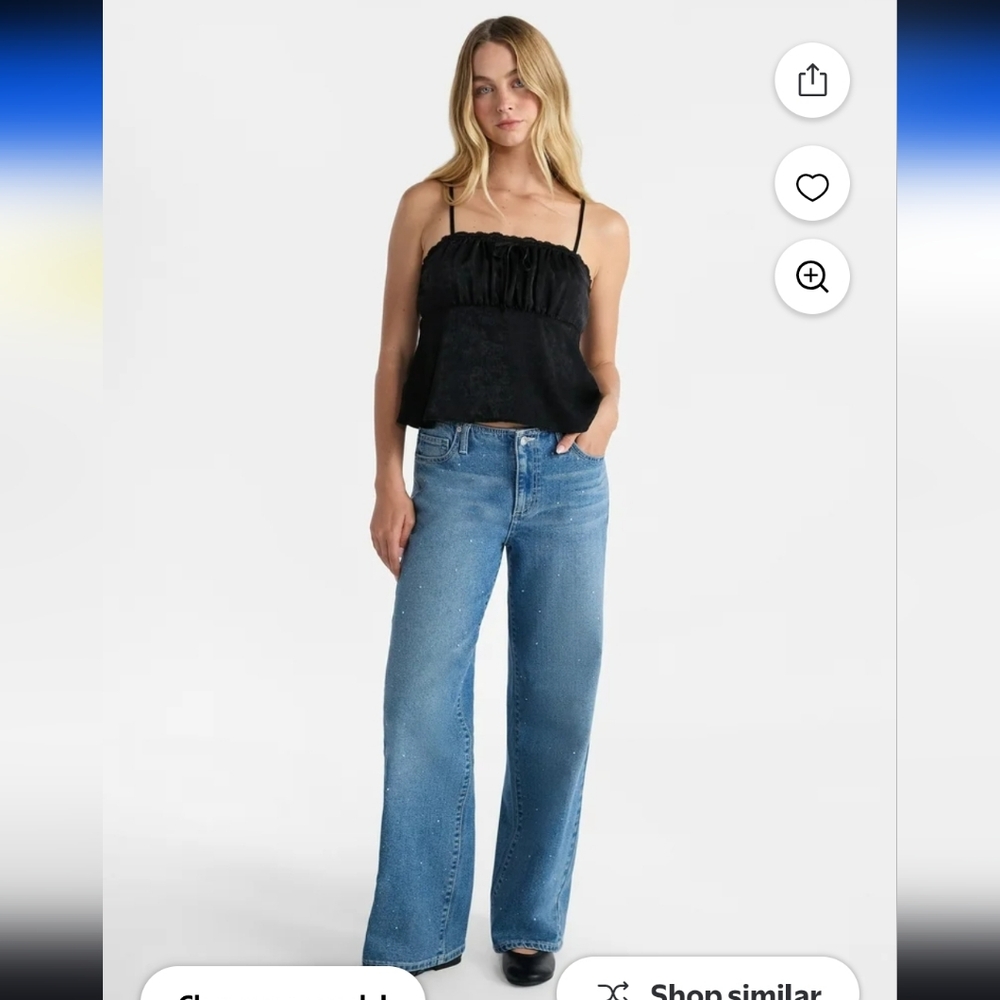 Black Camisole Top